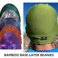 Bamboo Beanie  - Great for Running!