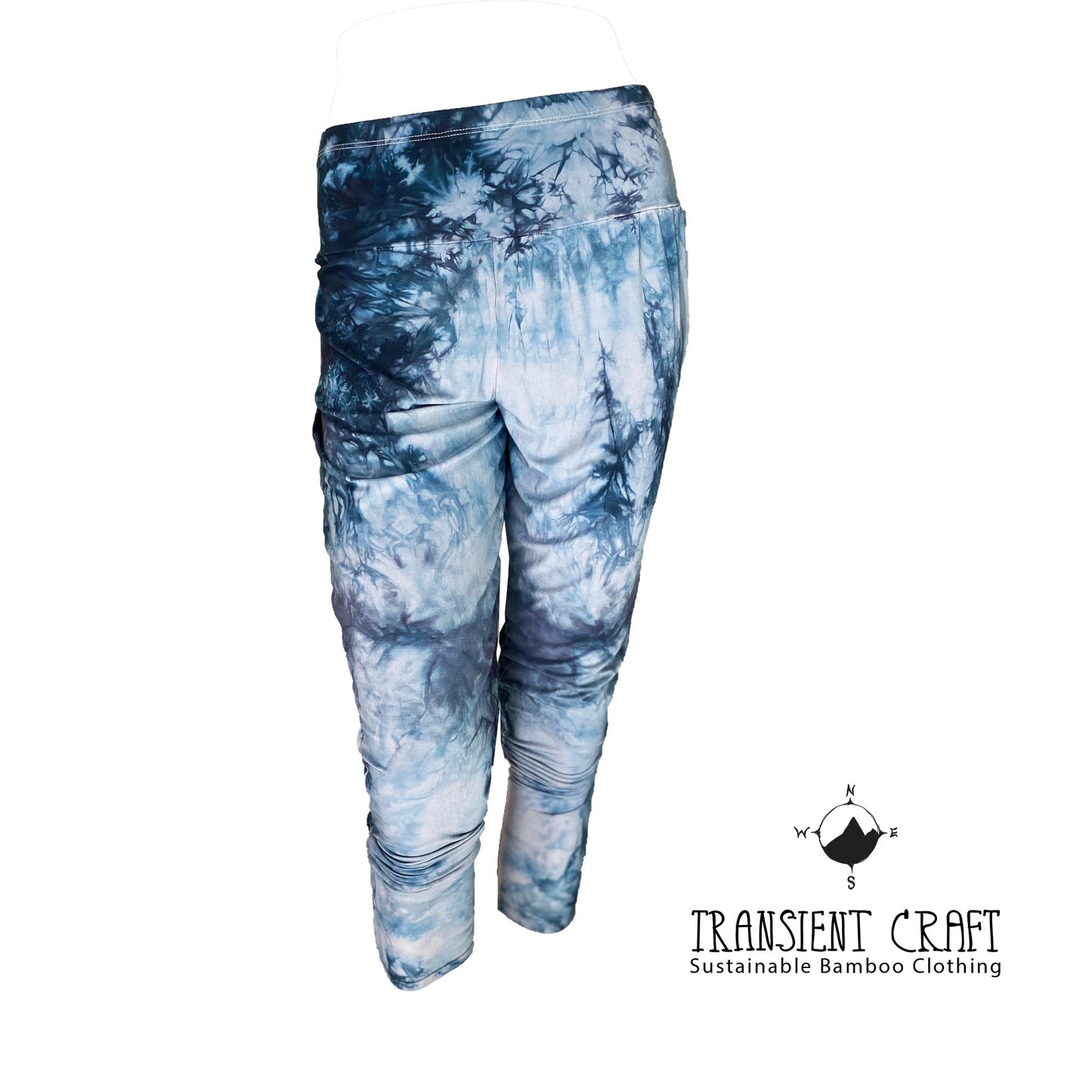 Harem Style Yoga Pants - Women's Leggings - Made from Bamboo - Pick a Color - S-XXL Active
