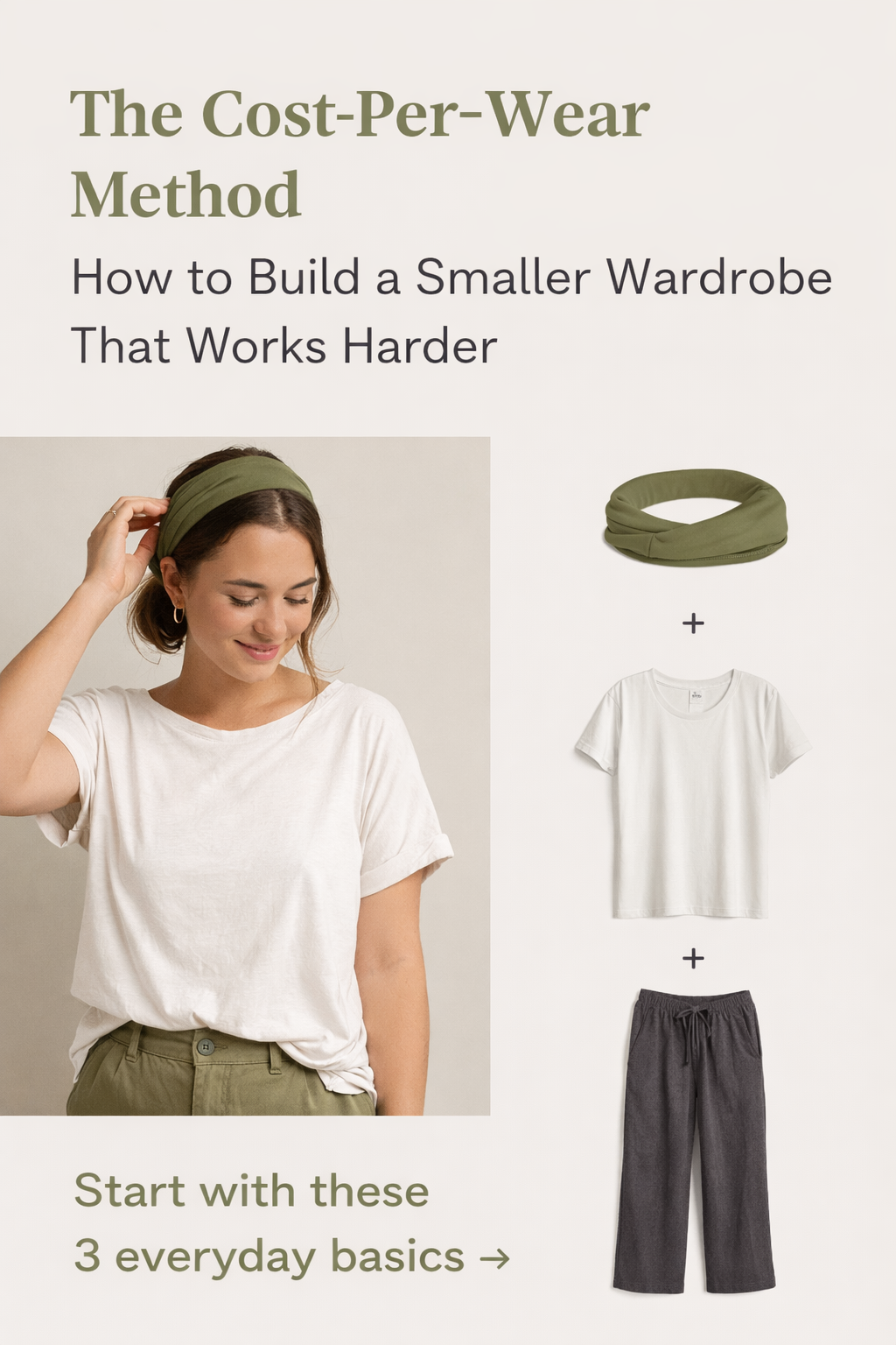 The Cost-Per-Wear Method: How to Build a Smaller Wardrobe That Works Harder