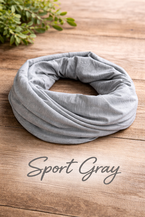 Bamboo Neck Gaiter – Soft, Breathable & Versatile