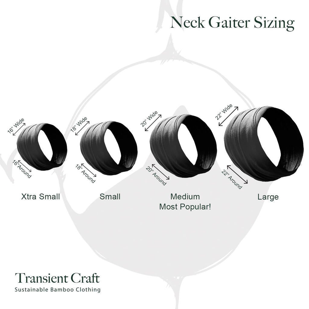 Bamboo Neck Gaiter – Soft, Breathable & Versatile